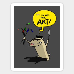 All for Art! Magnet